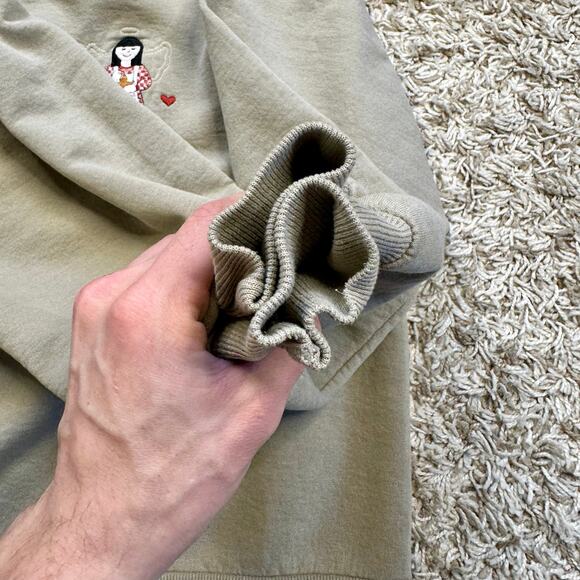 Vintage Top Stitch by Morning Sun Angel Sweatshirt Made In USA Women’s  Size L - Picture 5 of 10